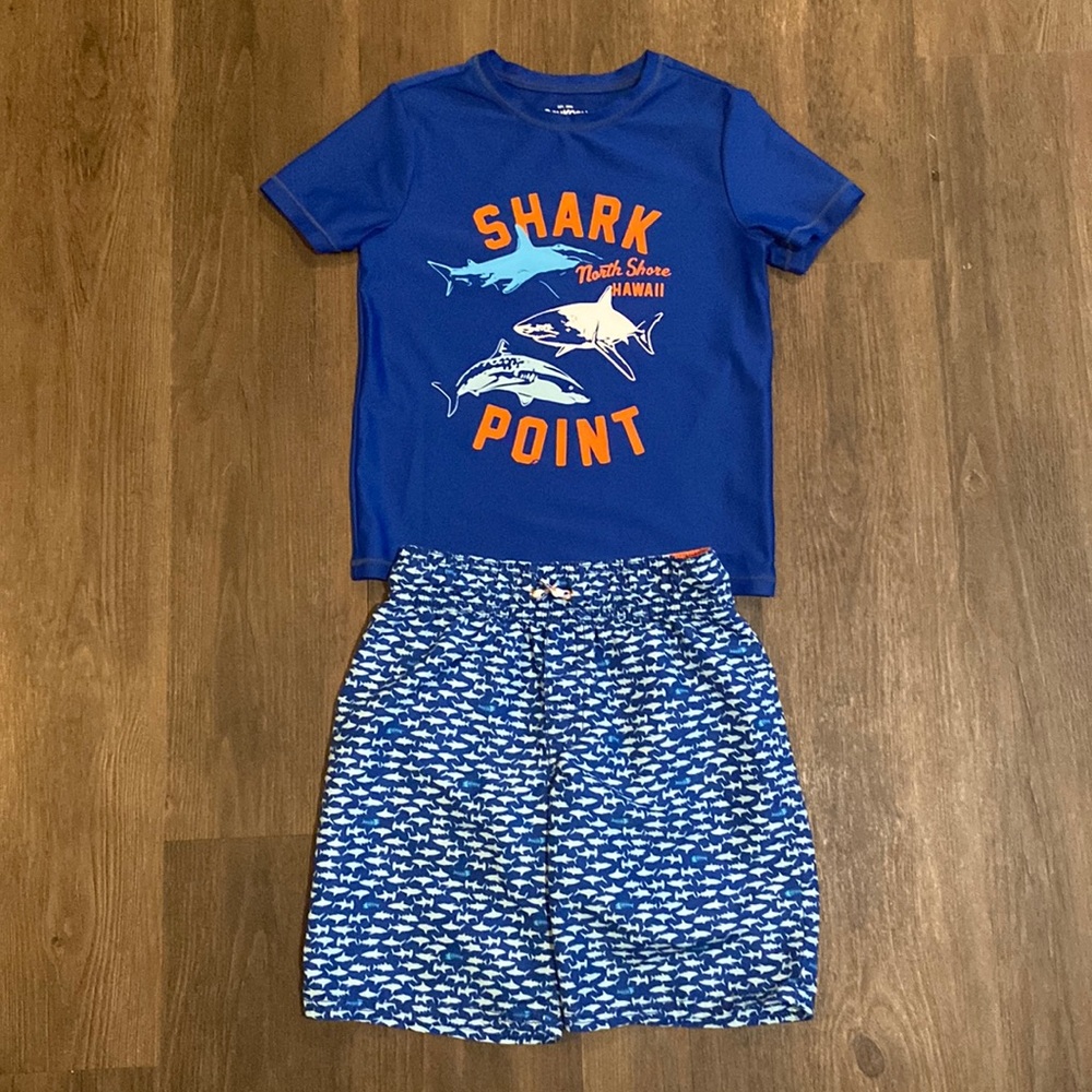OshKosh B’gosh Kids Swimsuit Set Size 6
